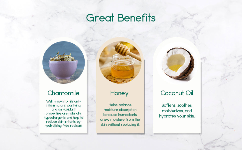 Renewing Soap Bar. Chamomile, Honey, and Coconut Oil.-3