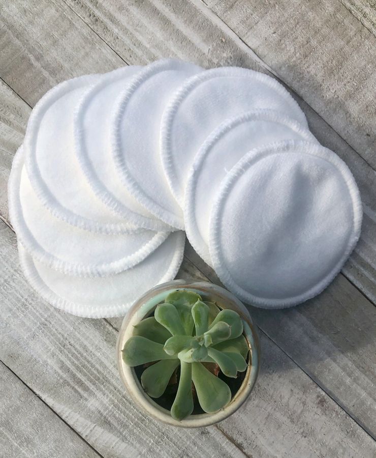 Reusable Facial Rounds Pads (5pcs)-3