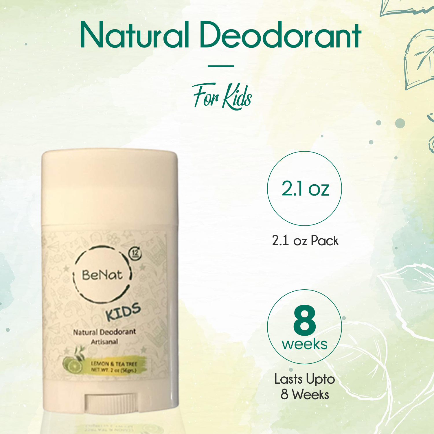 All-Natural Deodorant for Kids & Teens-1
