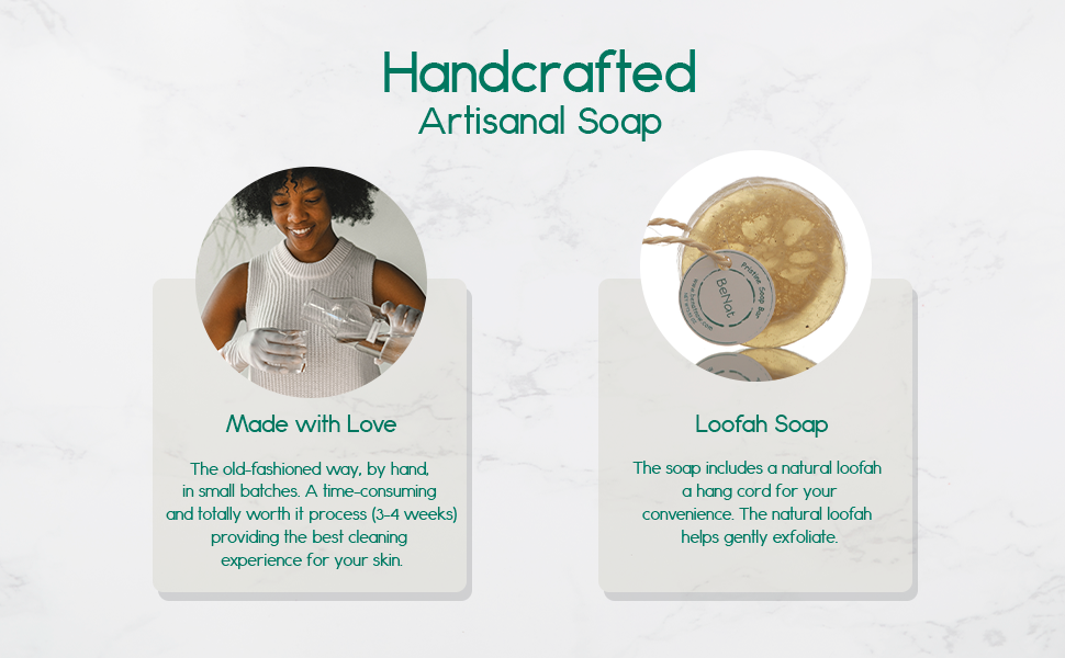 Pristine Soap Bar. Green Clay, Bamboo, and Green Tea.-3