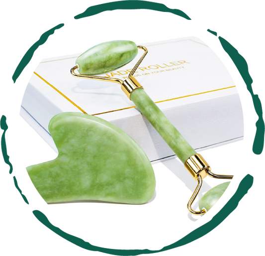 Jade Roller & Gua Sha Gift Box-0