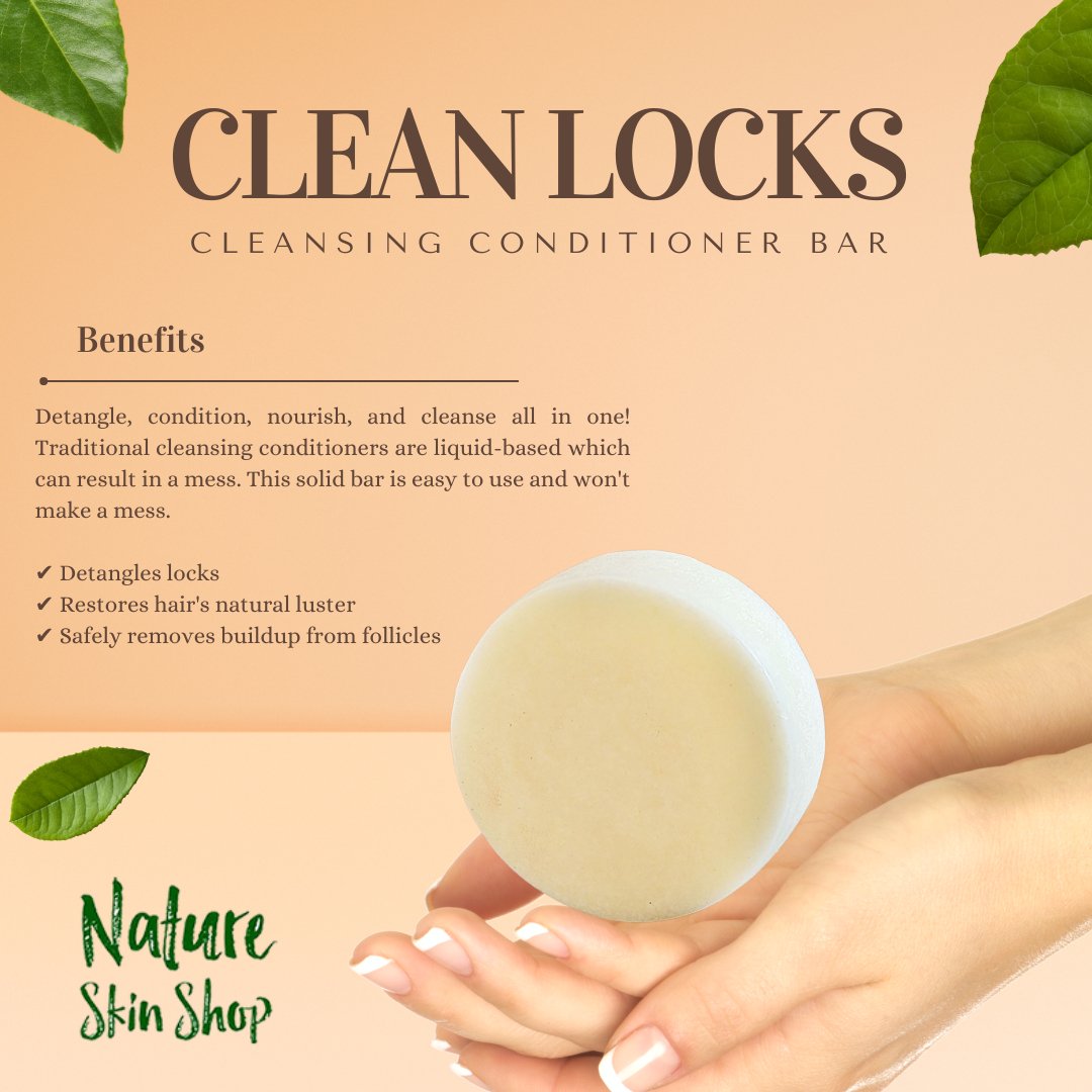 Cleansing Conditioner Solid Bar ~ Cleanse. Condition & Nourish in a Bar
