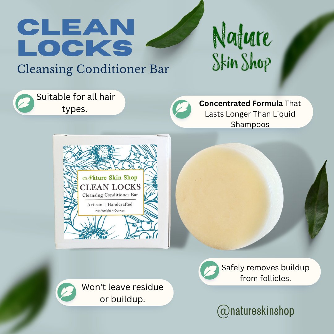 Cleansing Conditioner Solid Bar ~ Cleanse. Condition & Nourish in a Bar
